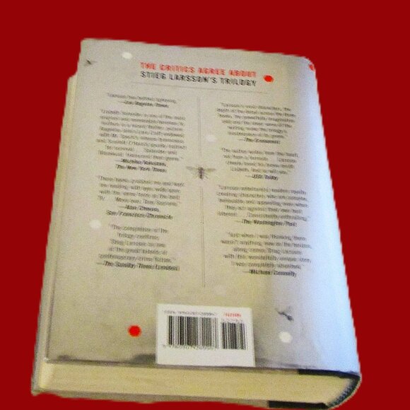 NWT(Book)The Girl Who Kicked The Hornet's Nest novel by Stieg Larsson, author of - Picture 5 of 7